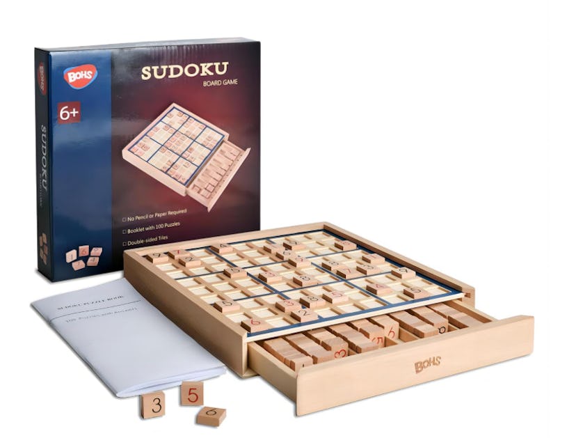 BOHS Wooden Sudoku Board Game