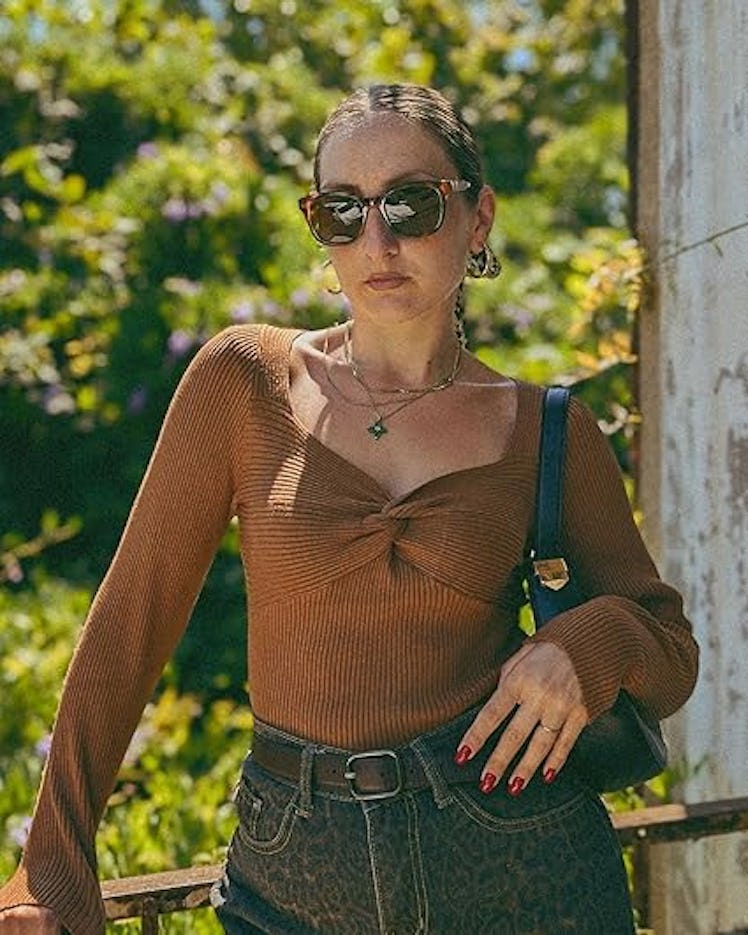 Zeagoo Ribbed Knit Sweater