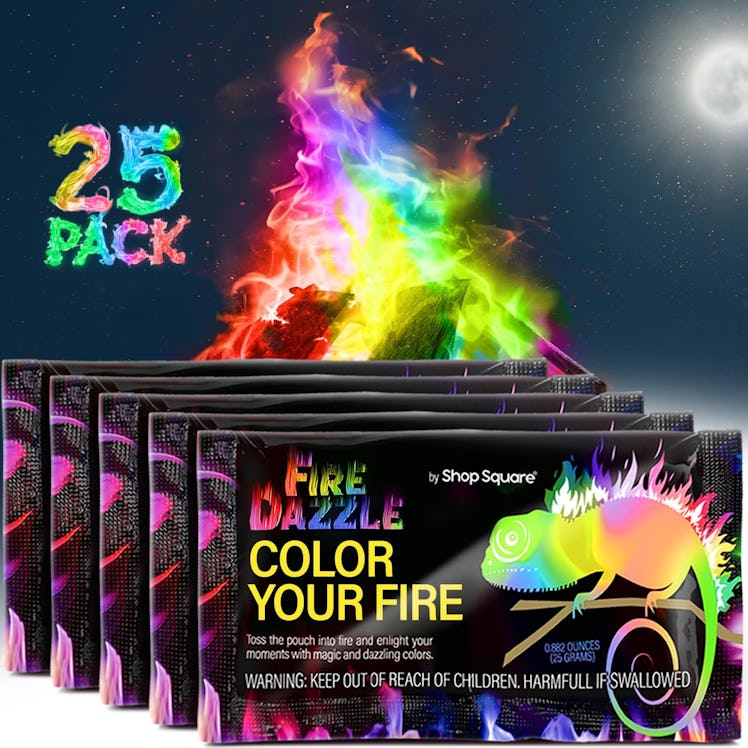 Fire Dazzle Fire Color Changing Packet