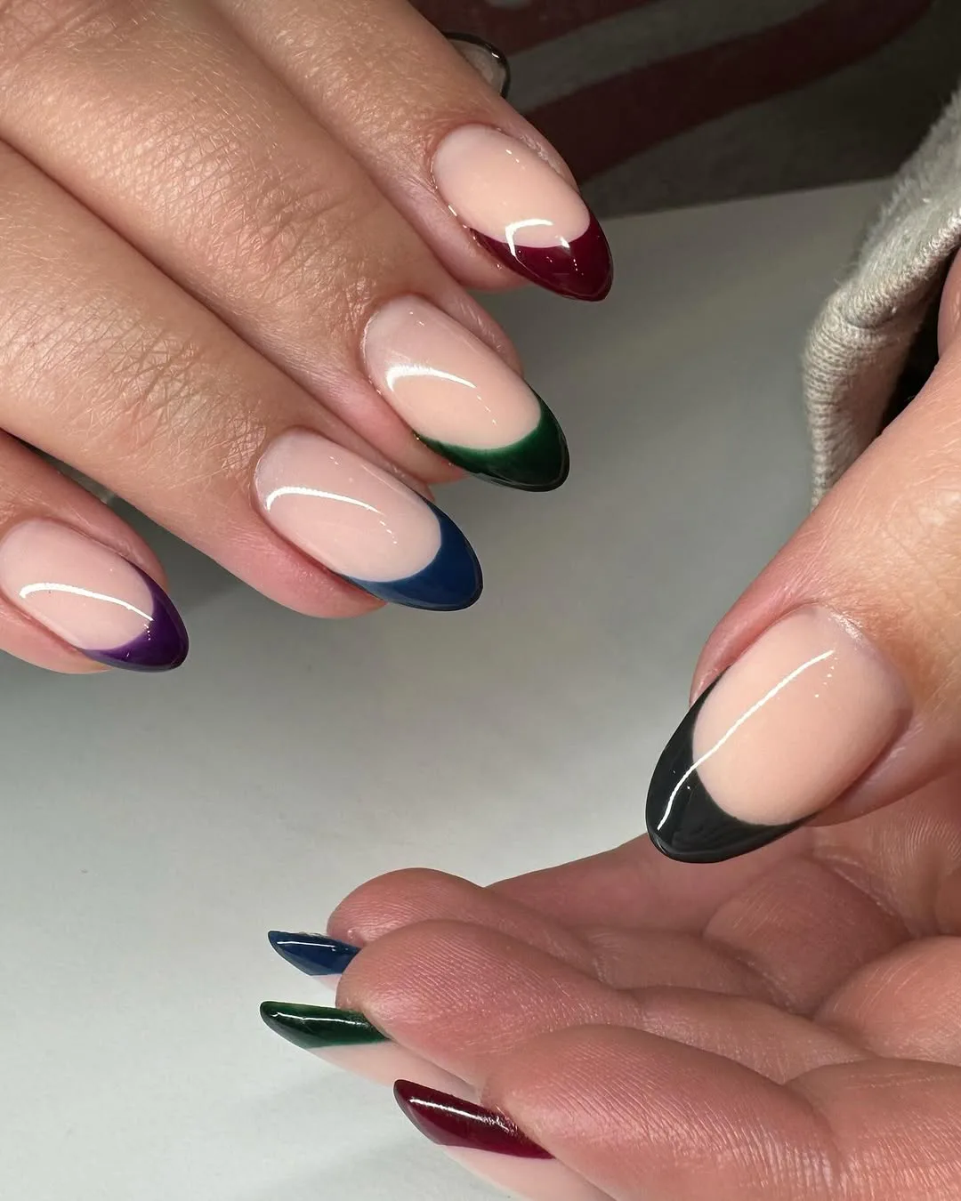 Jewel nails.