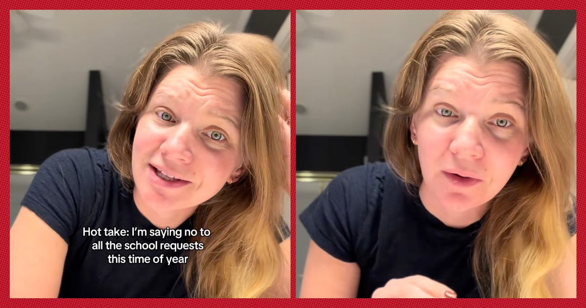 A Mom Refuses To Help At School This Holiday Season To Preserve Her Mental Health