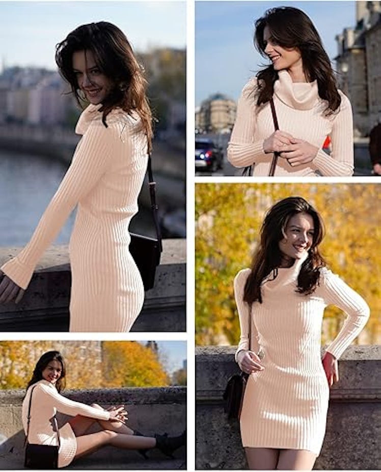 v28 Bodycon Sweater Dress