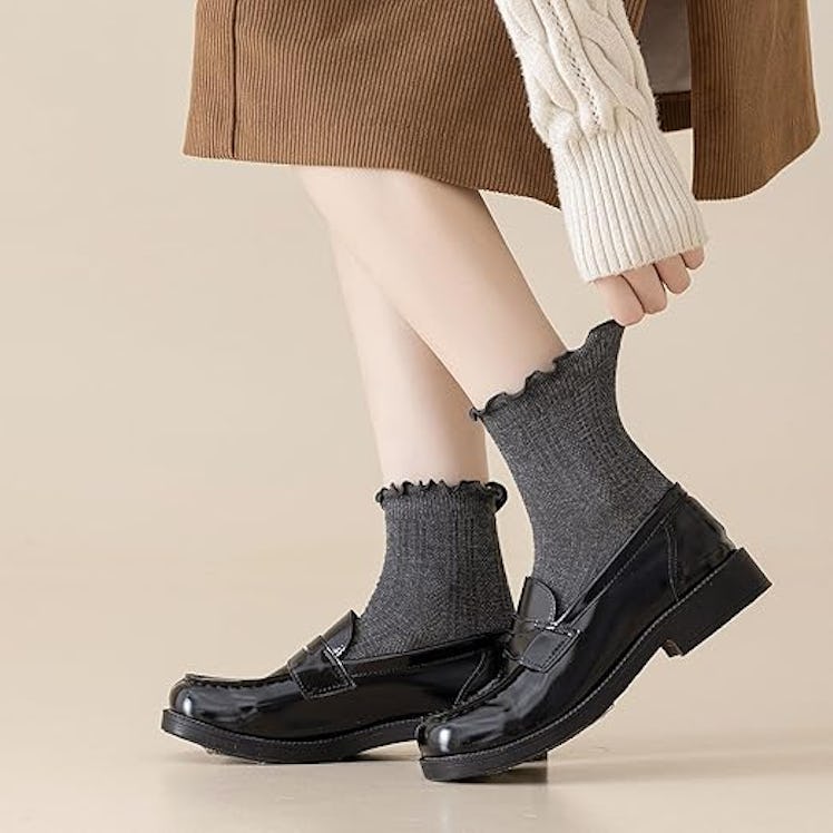 Mcool Mary Lettuce Trim Socks (6 Pairs)