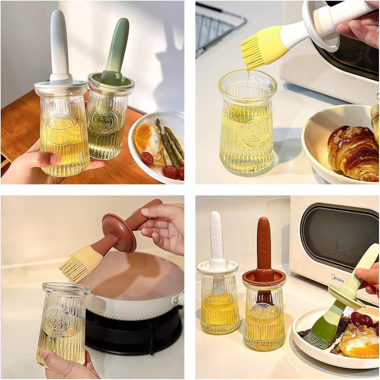 Uteynee Oil Dispenser with Brush