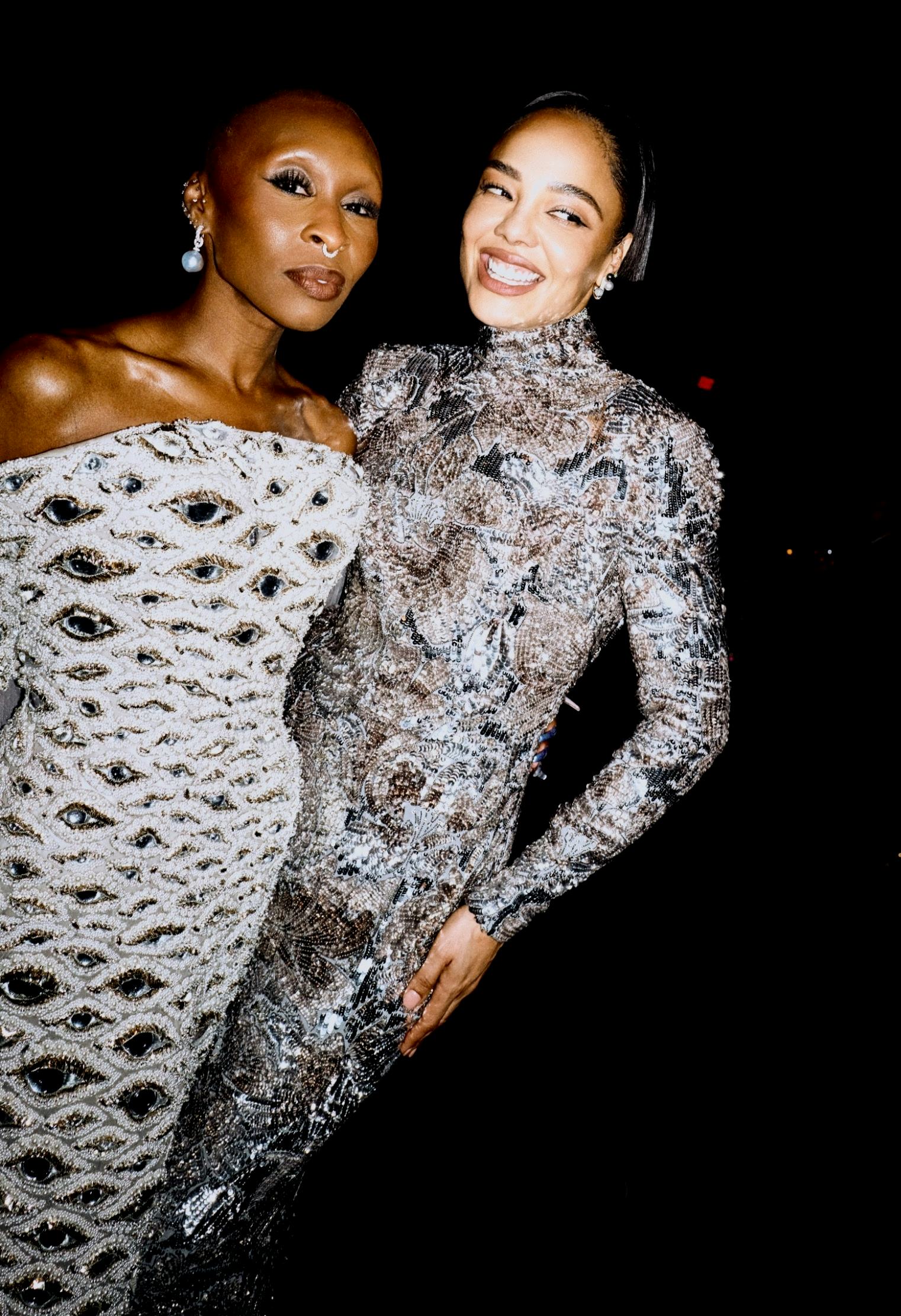 Cynthia Erivo and Tessa Thompson photographed by Myles Hendrik