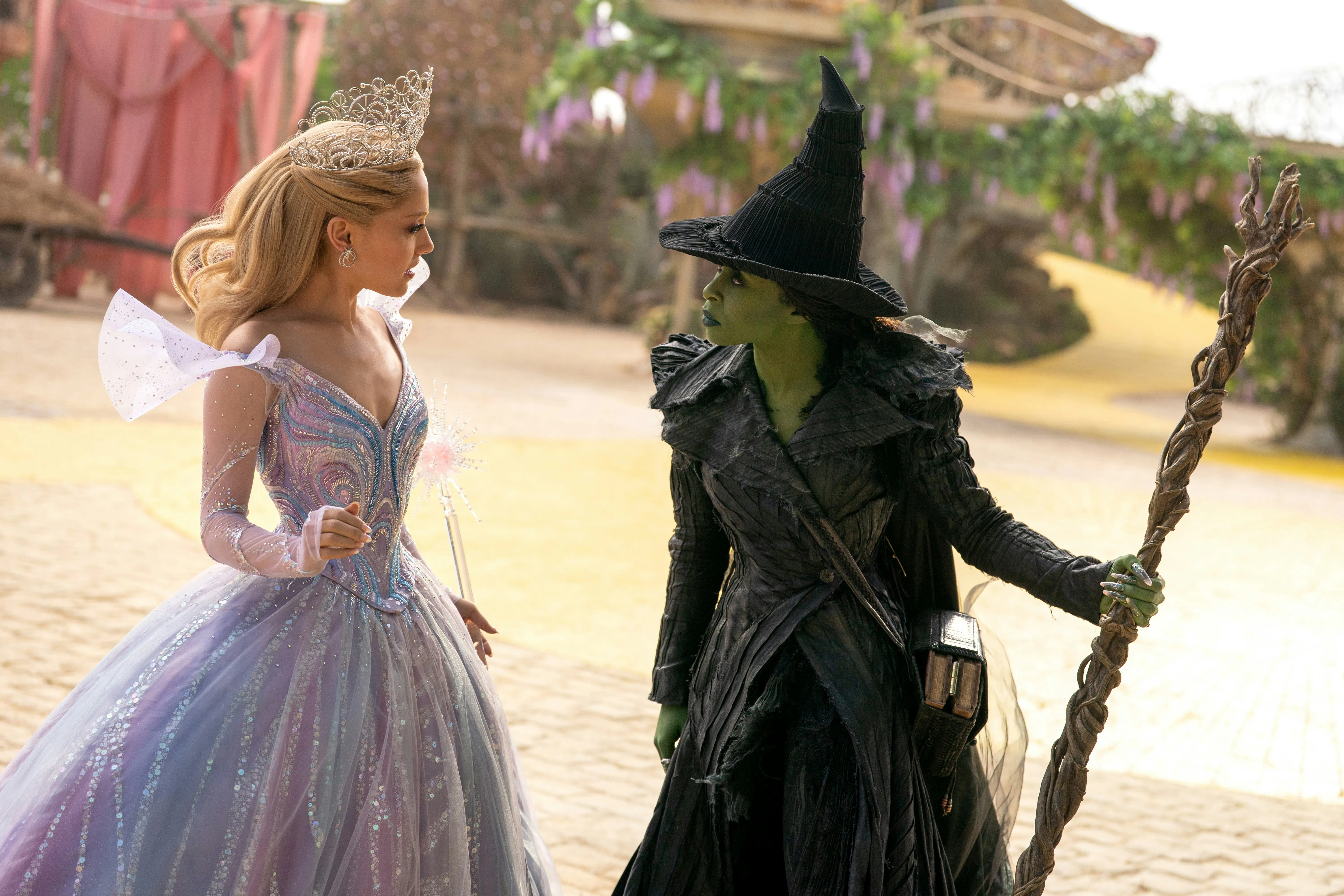 Ariana Grande and Cynthia Erivo in 'Wicked: For Good'