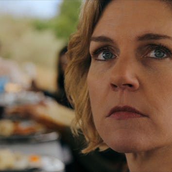 Rhea Seehorn as Carol in "Pluribus."