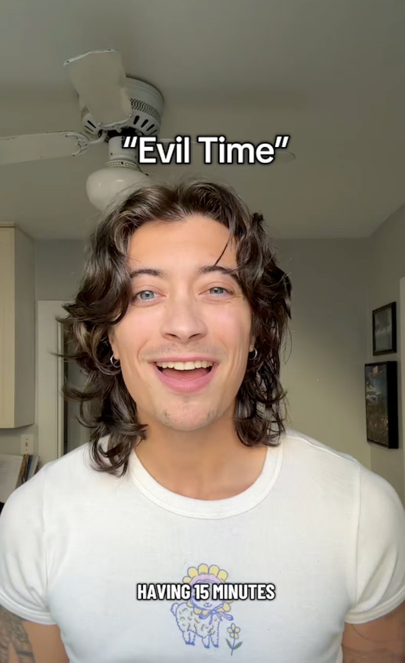 Why you need "evil time" before bed.