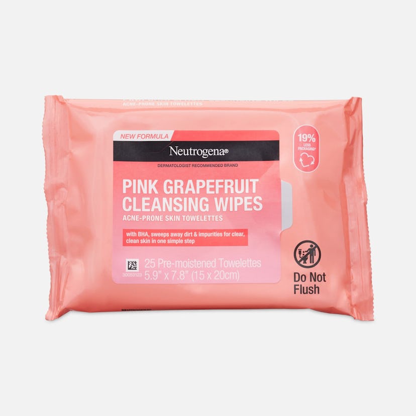 Neutragena Pink Grapefruit Cleansing Wipes 