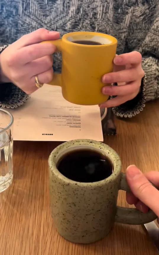 Brunch and touch.
