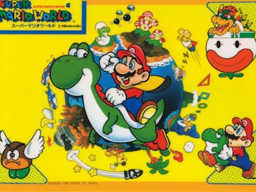 Box art for the Japanese release of Super Mario World