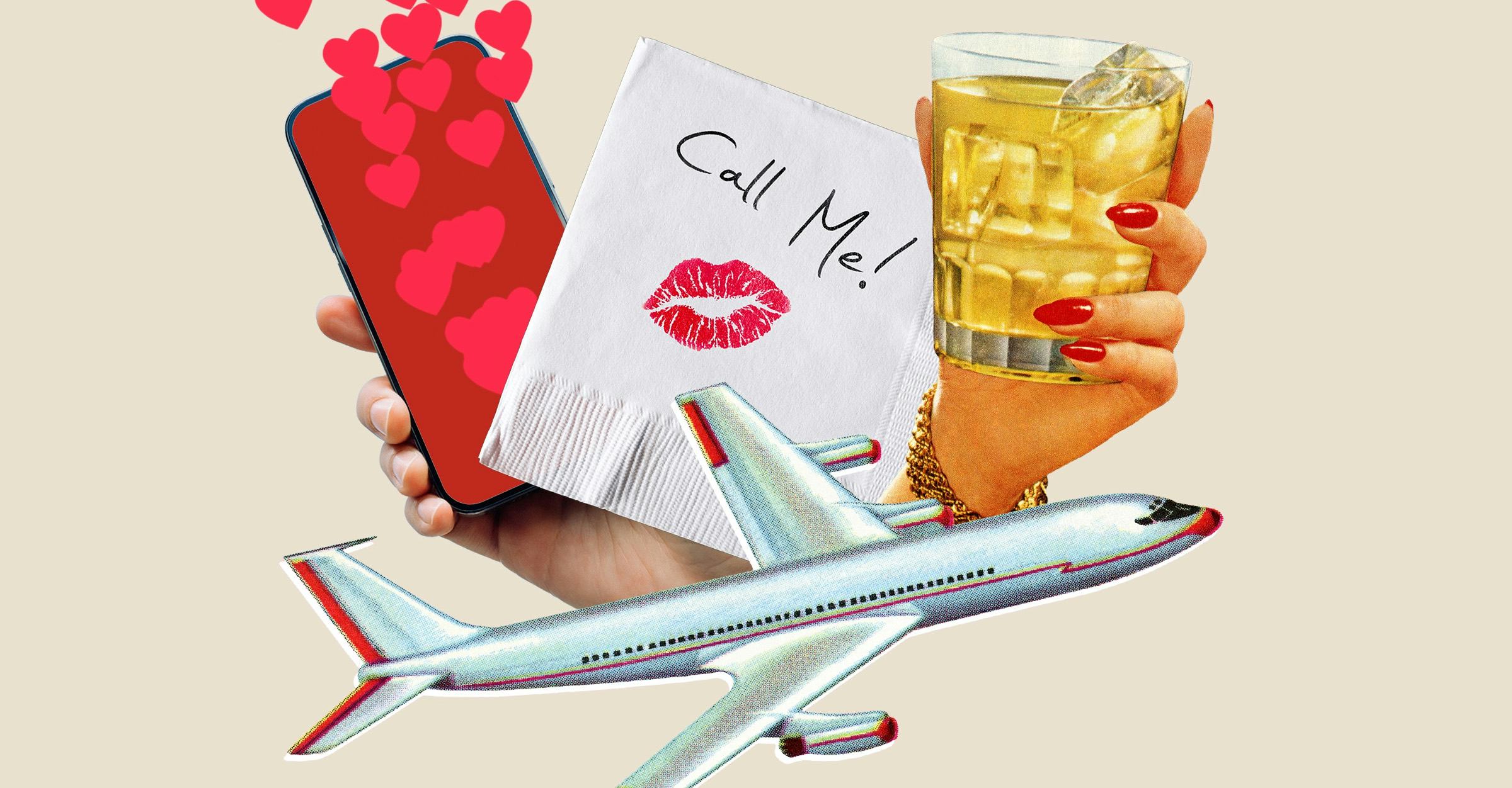 Burnt Out On Dating Apps? Just Get On A Plane.