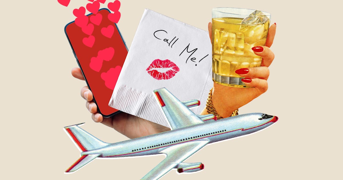 Burnt Out On Dating Apps? Just Get On A Plane.