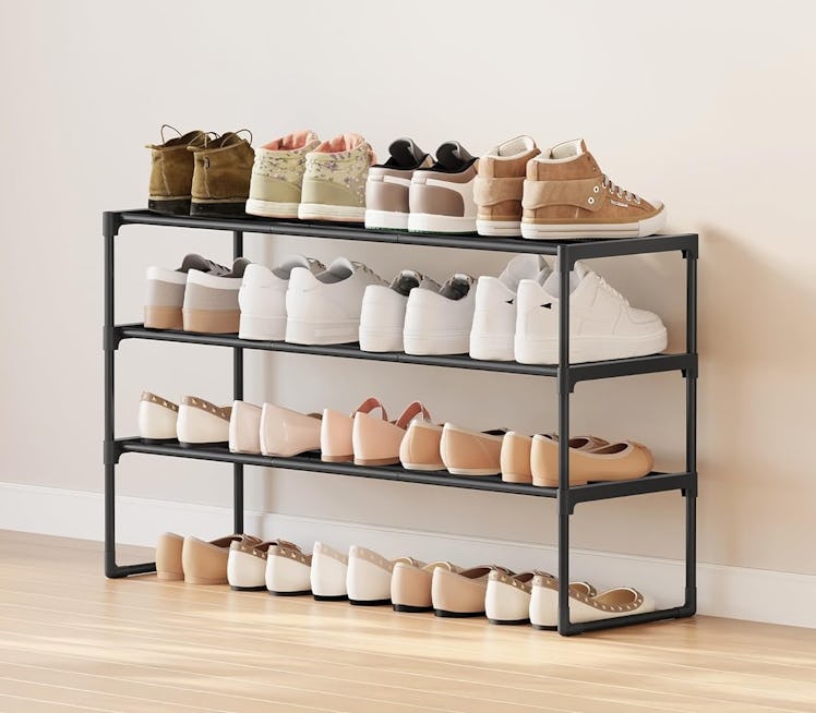 SONGMICS 3-Tier Shoe Organizer