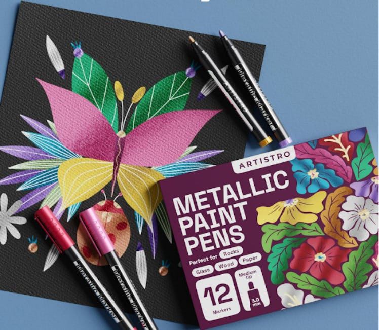 ARTISTRO Metallic Markers (12-Pack)