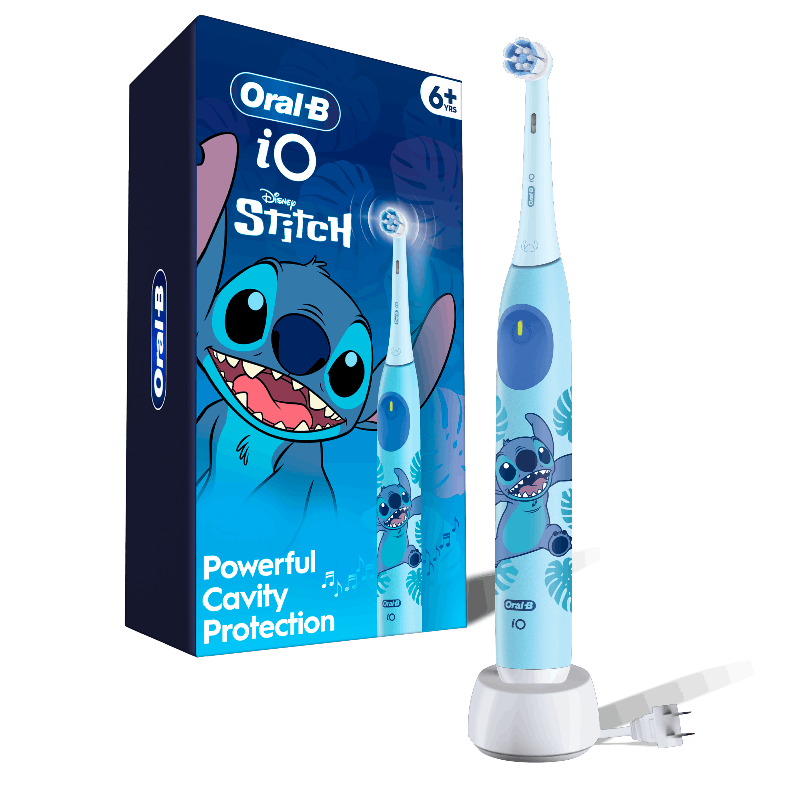 Oral-B iO Kids Electric Toothbrush featuring Stitch 
