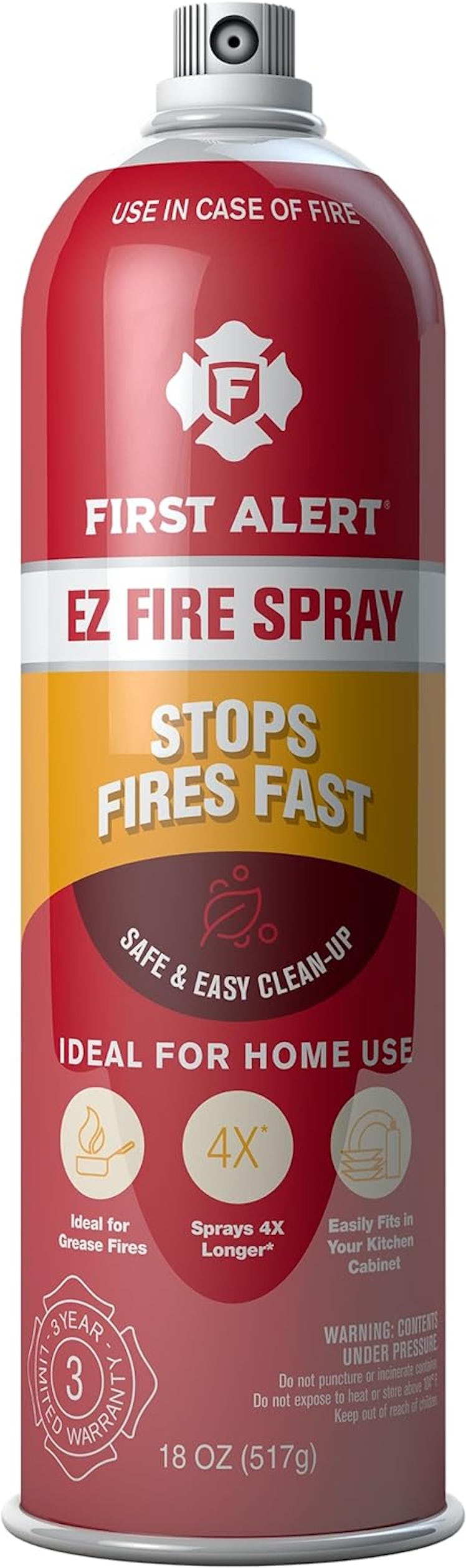 First Alert EZ Fire Extinguishing Spray