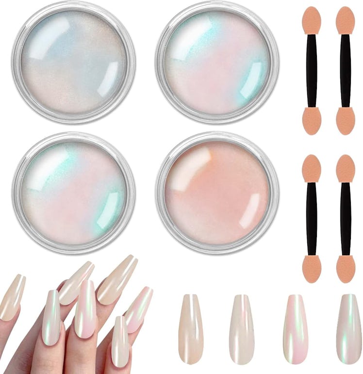 Allstarry Chrome Nail Powder (4-Pack)