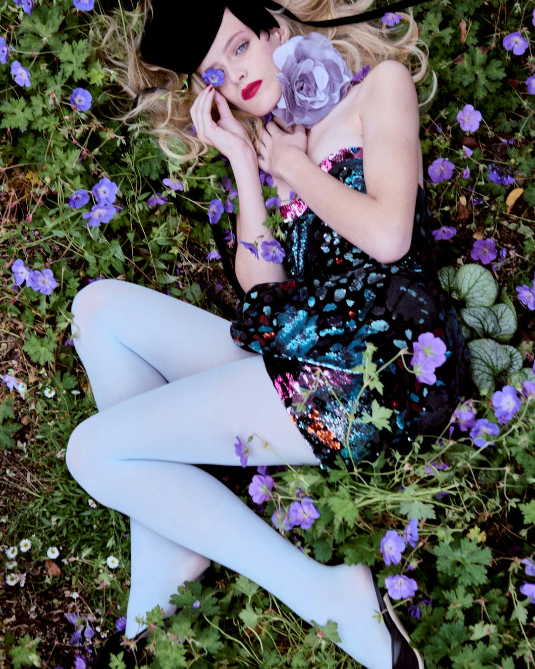 Lauren Huyskens in W Magazine