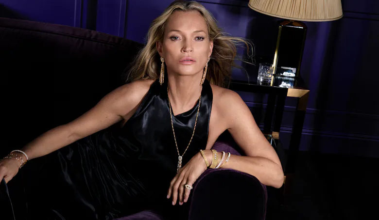 kate moss messika 2025 holiday campaign
