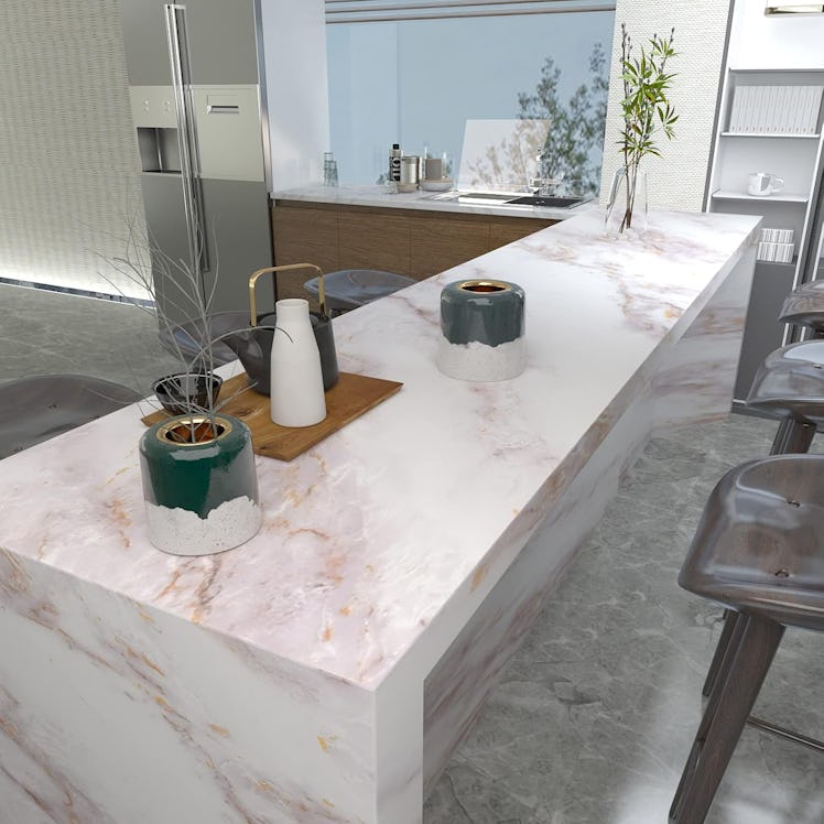 COHOO HOME Marble Contact Paper