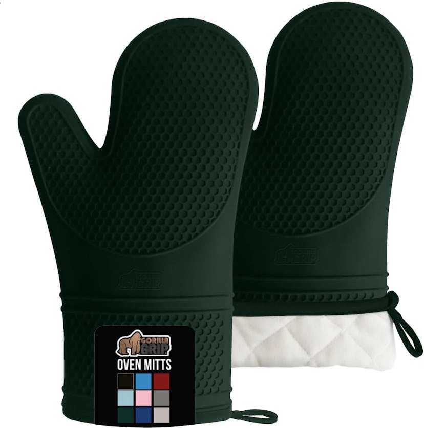 Gorilla Grip BPA-Free Soft Silicone Oven Mitts
