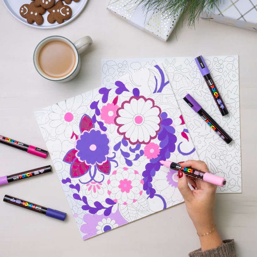 Posca Paint By Number Kit