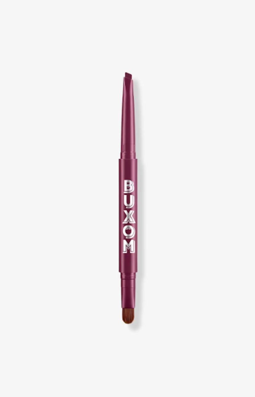 buxom Power Line Plumping Lip Liner in a plum shade