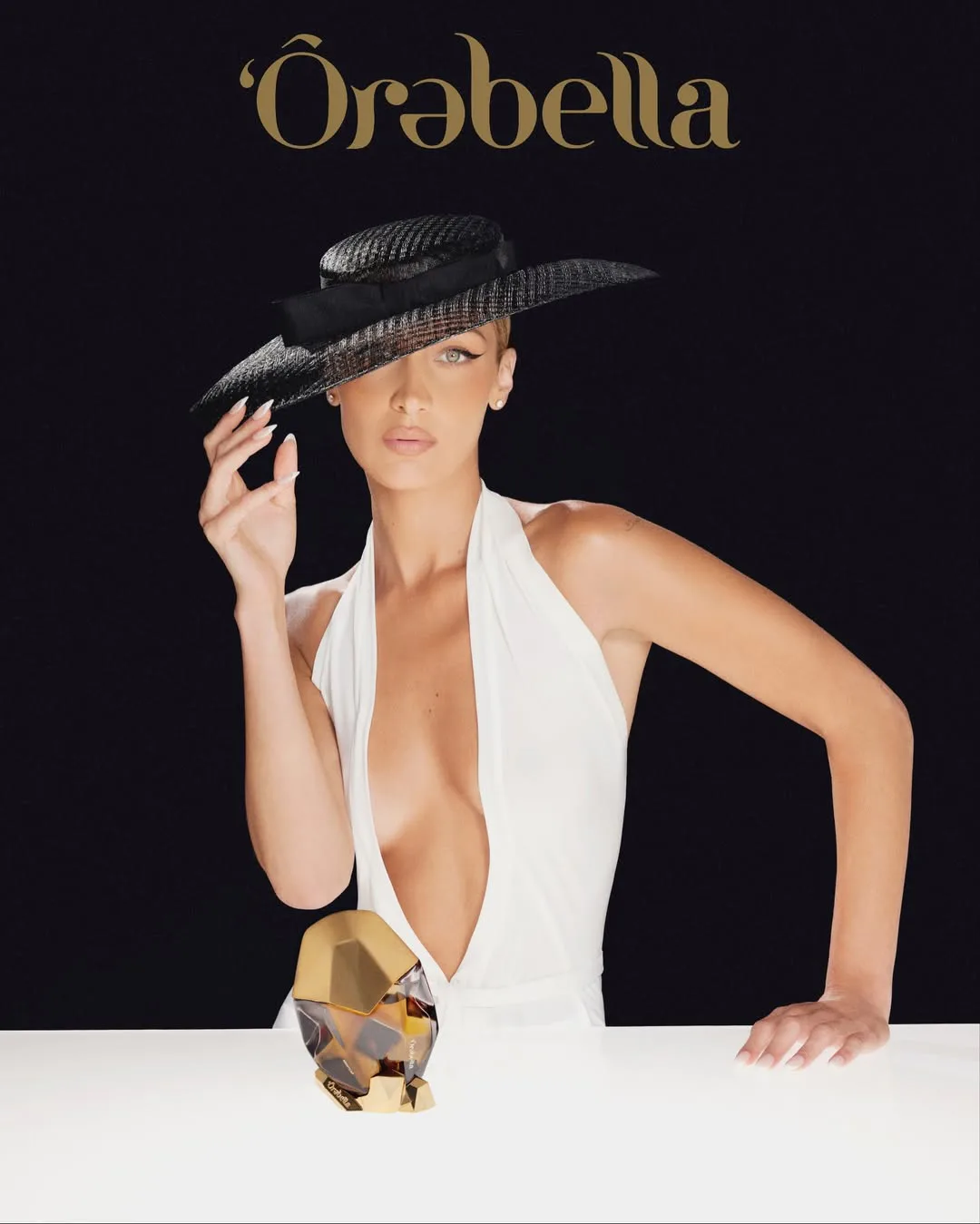 bella hadid black and white dress x BELLA HADID Western Poplin Mini Dress