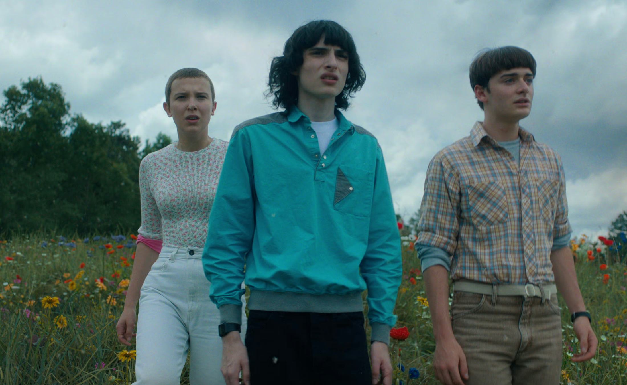 The Duffer Brothers addressed the 'Stranger Things' cast aging between seasons.