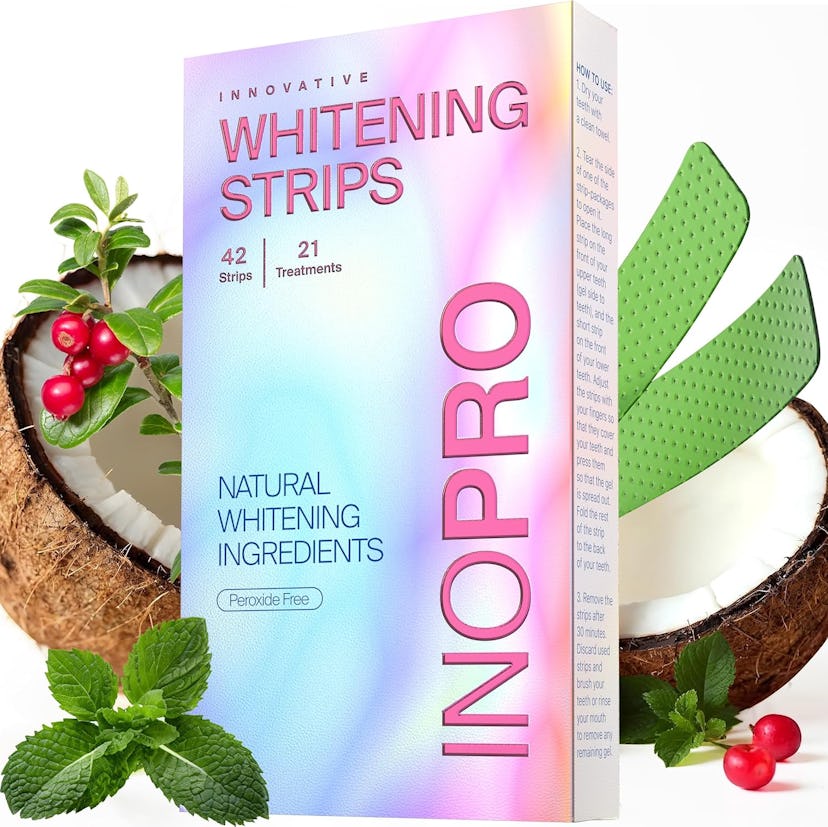 InoPro Teeth Whitening Strips — 21 Treatments Kit