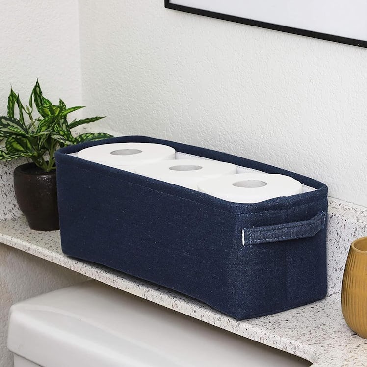 Juvale Toilet Paper Storage Basket