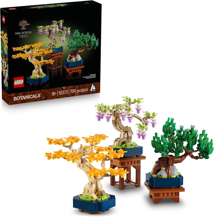 LEGO Botanicals Mini Bonsai Trees Building Set (709 Pieces)