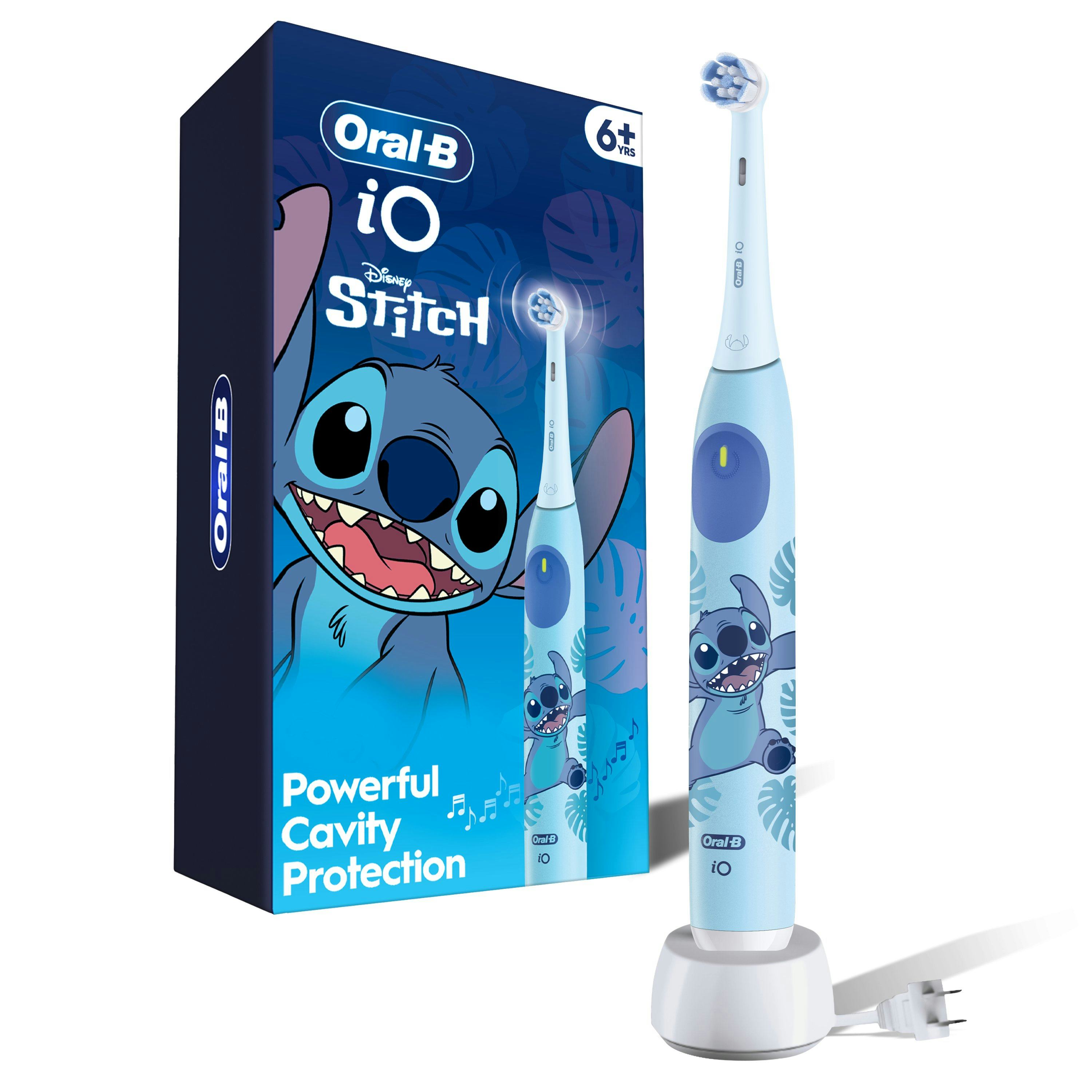 Oral-B iO Kids Electric Toothbrush featuring Stitch