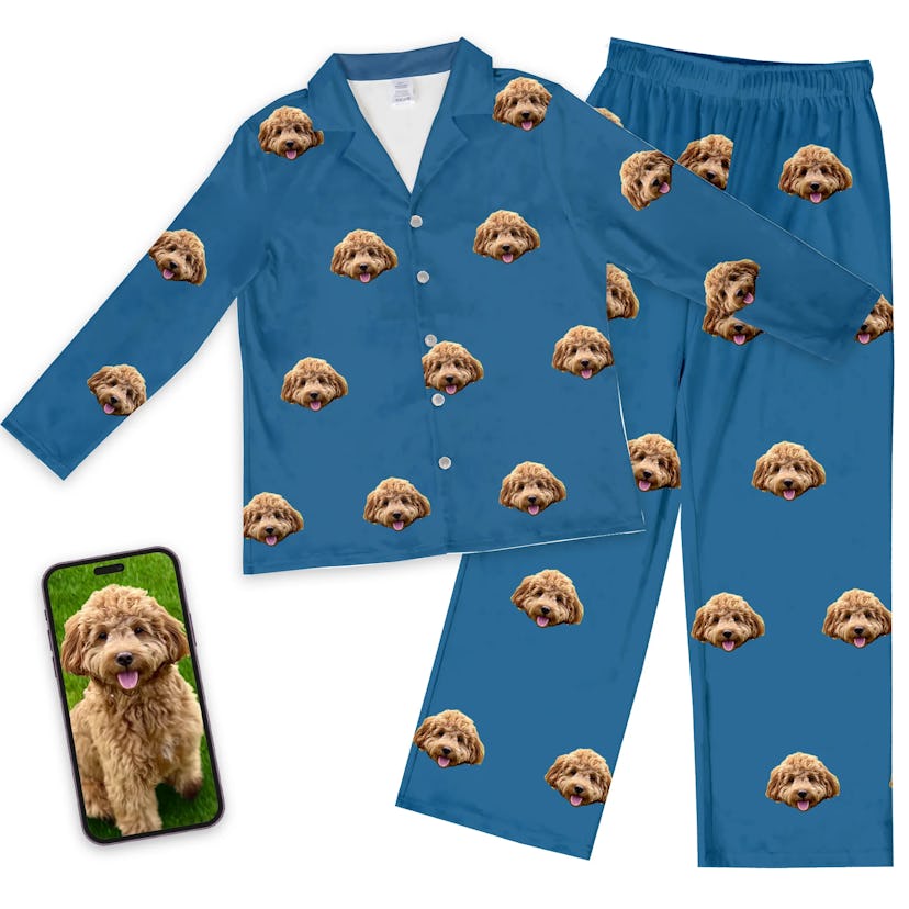 Kids Custom Pet Face Pajamas
