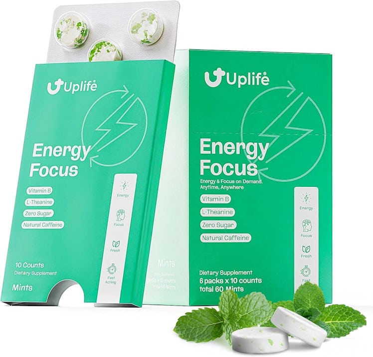 UPLIFE Energy and Focus Mint (60 Pieces)