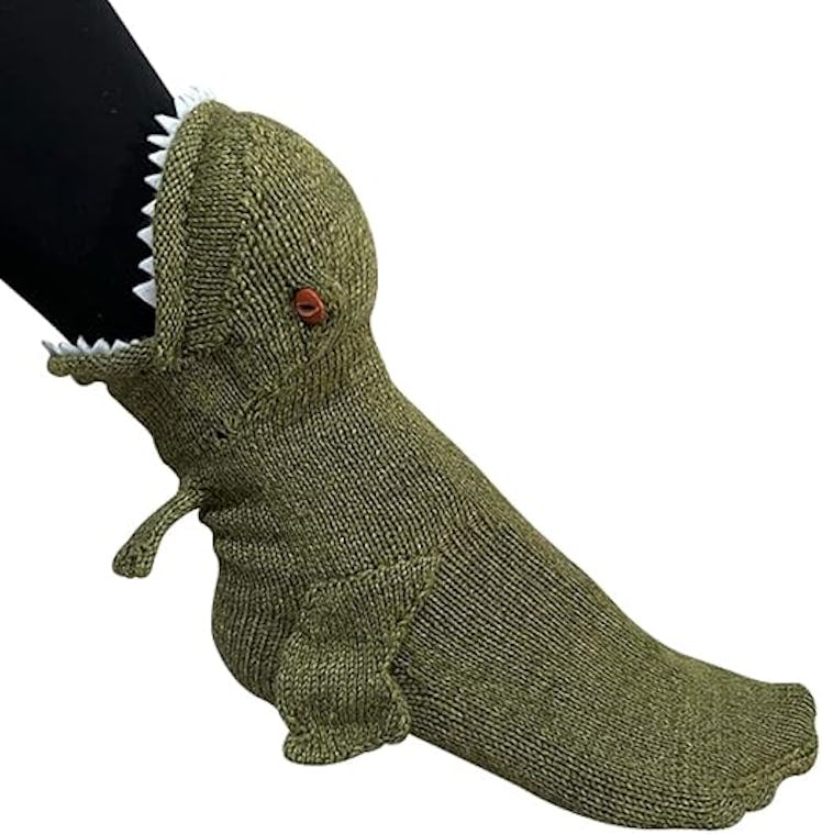 LOLAT Novelty Dino Knit Socks