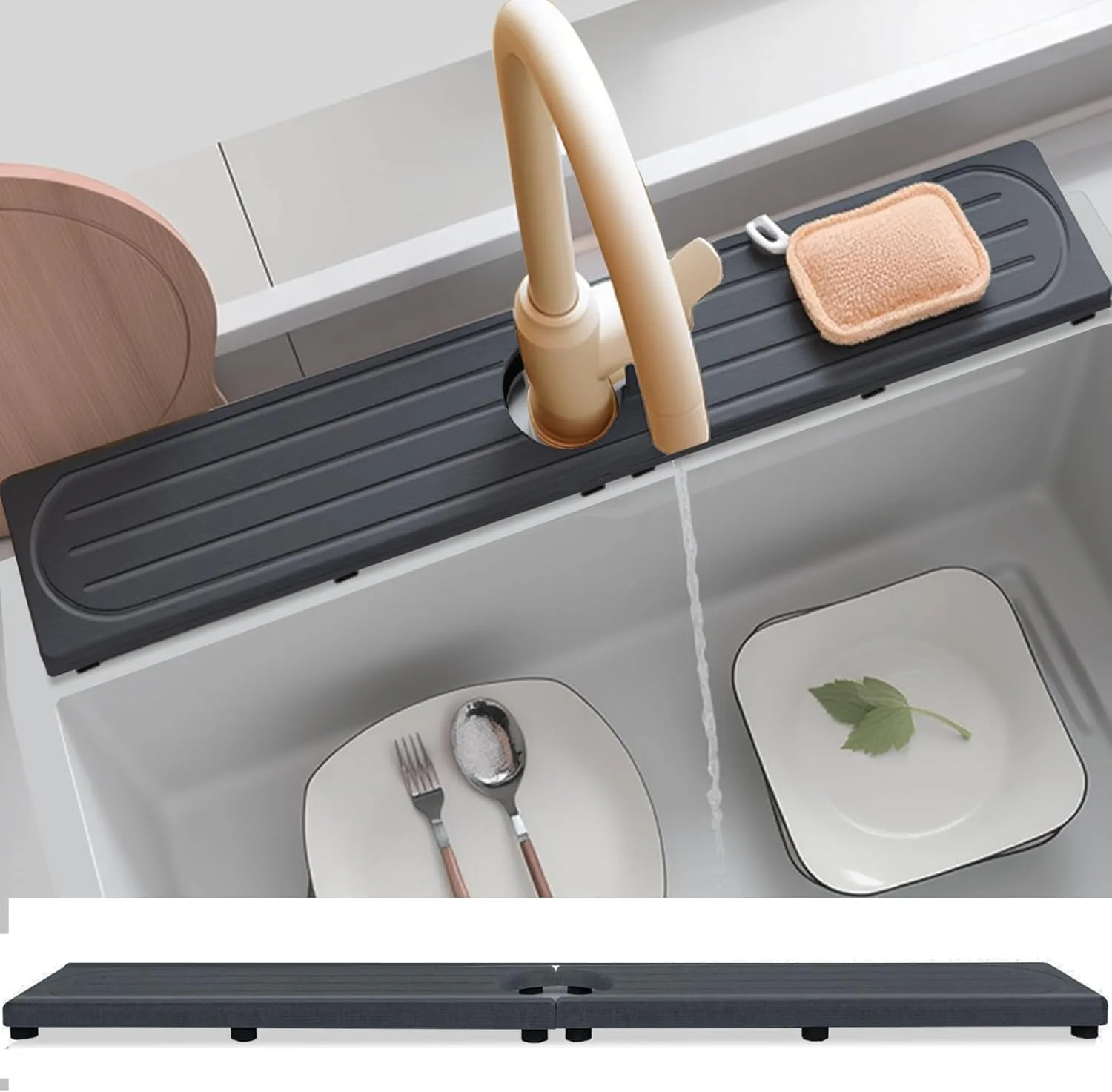 Lyxel Stone Faucet Mat