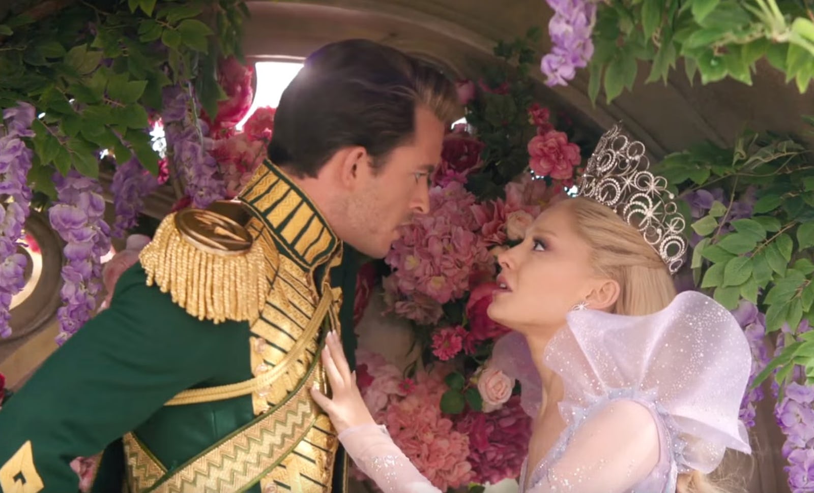 'Wicked: For Good' has a deleted scene of Glinda and Fiyero kissing.