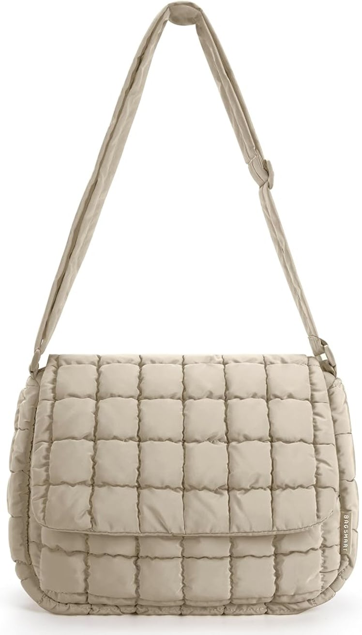 BAGSMART Puffy Crossbody Bag