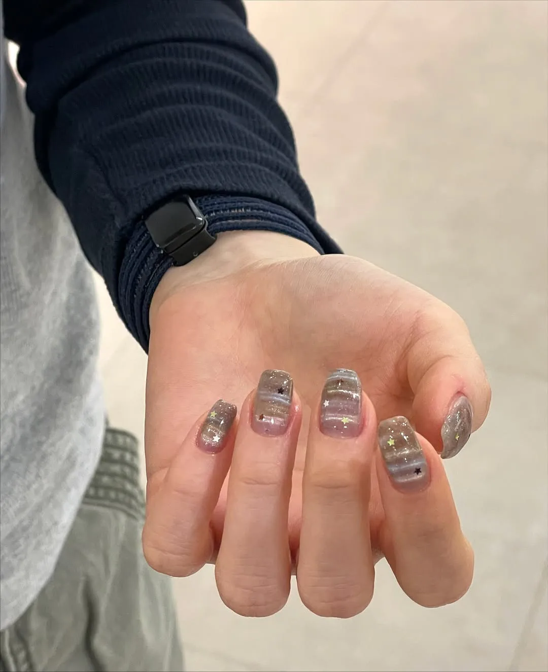 barcode nail trend