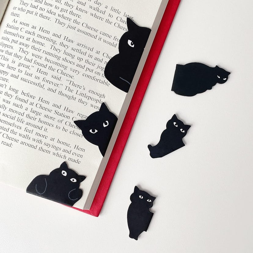 yasest Cat Magnetic Bookmarks (6 Pieces)