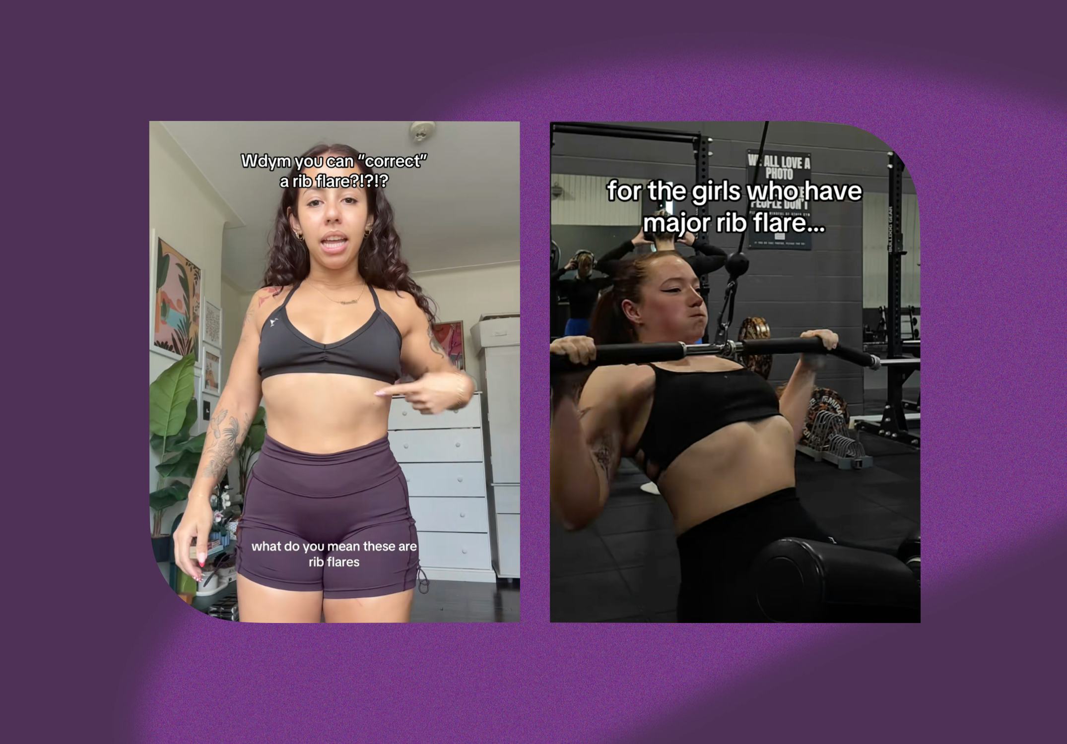 What is rib flare, and how can you fix it?