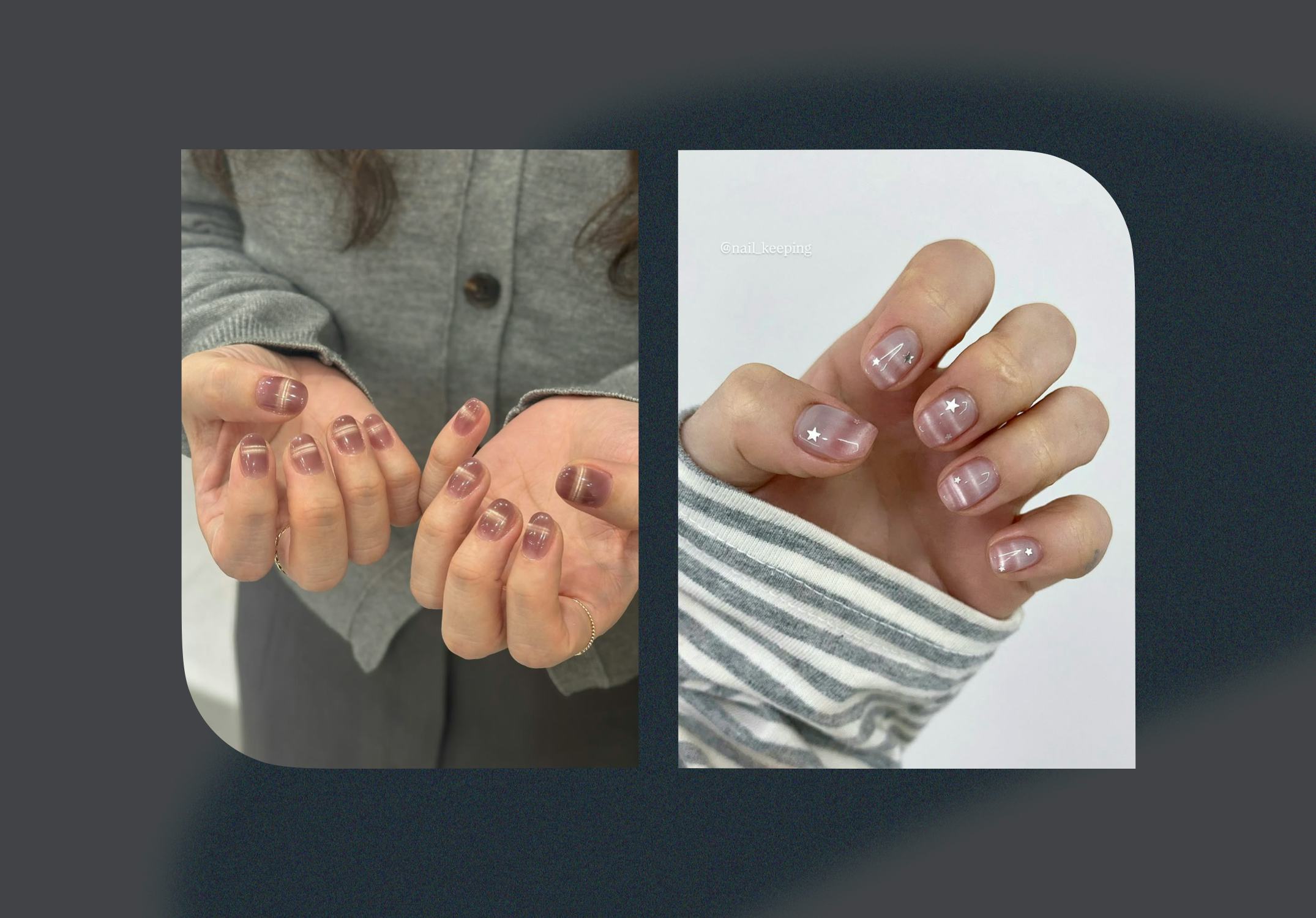 Meet "Barcode Nails," The Mesmerizing K-Beauty Mani Trend Taking Over TikTok