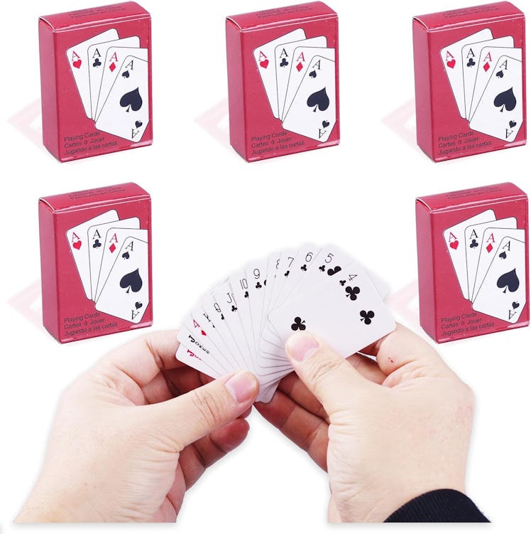 GNYOHUA Mini Playing Cards (5 Pack)