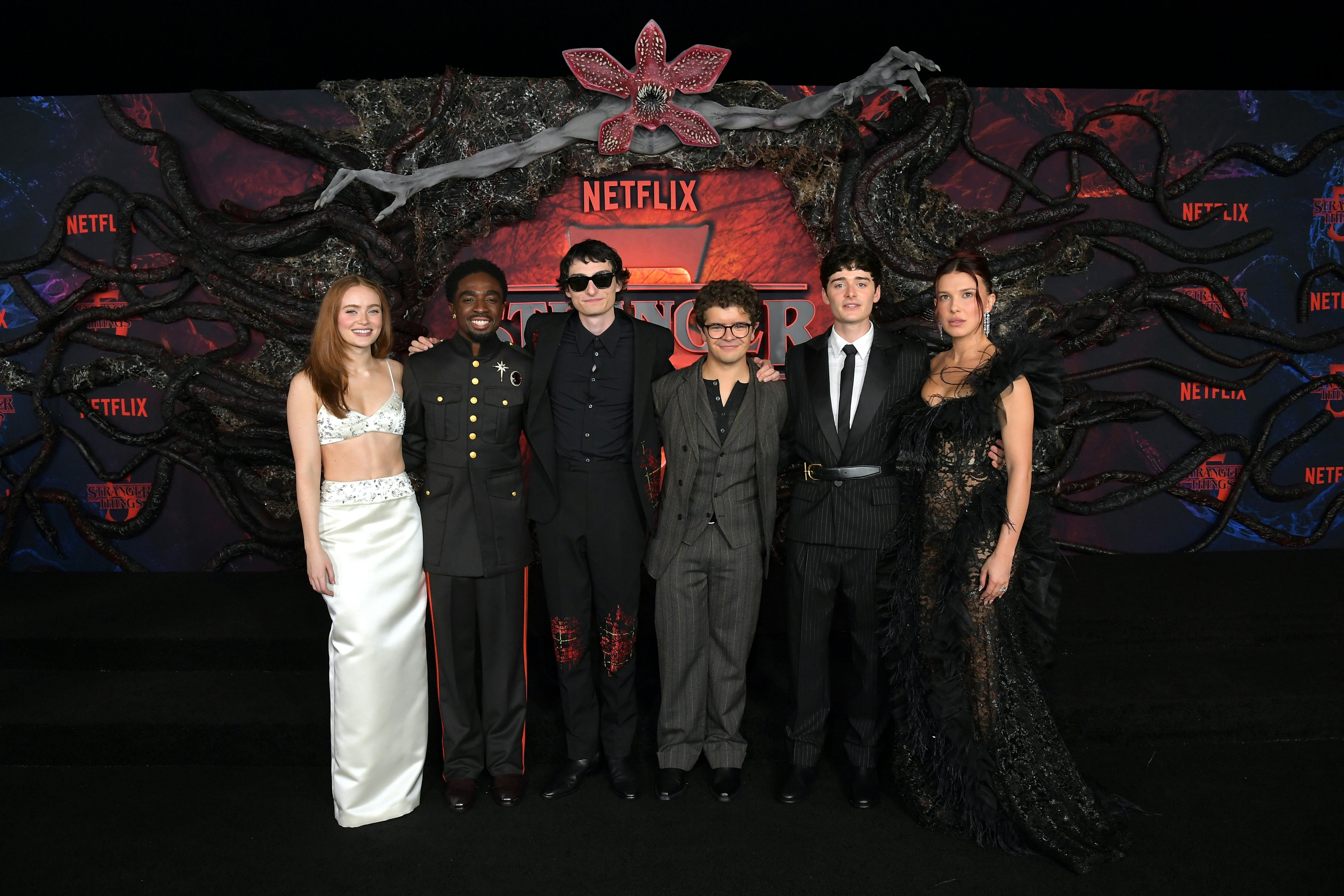 The Stranger Things Season 5 cast. Photo via Netflix