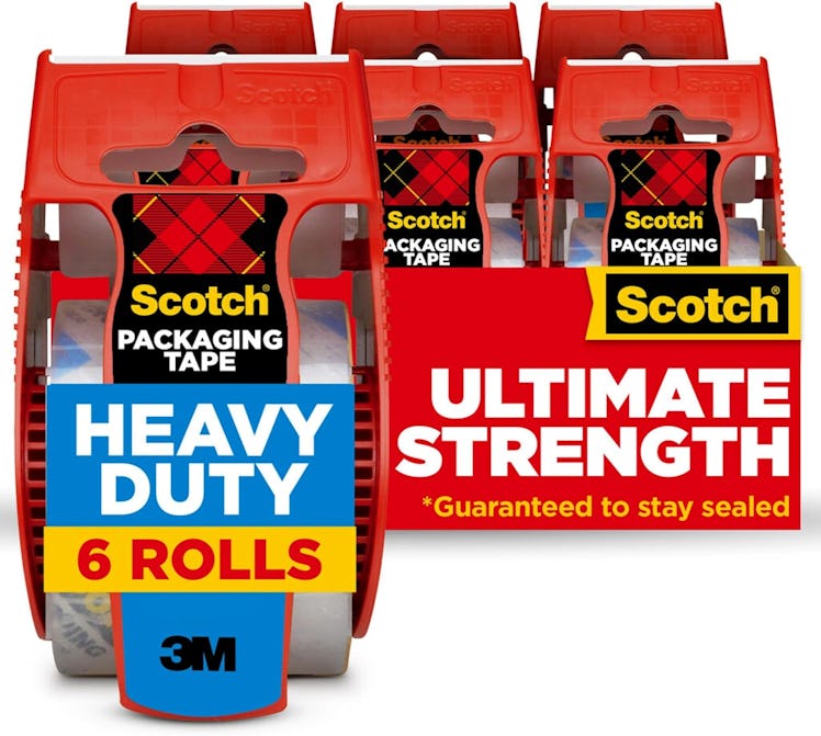 Scotch Heavy-Duty Shipping Packing Tape (6-Pack)