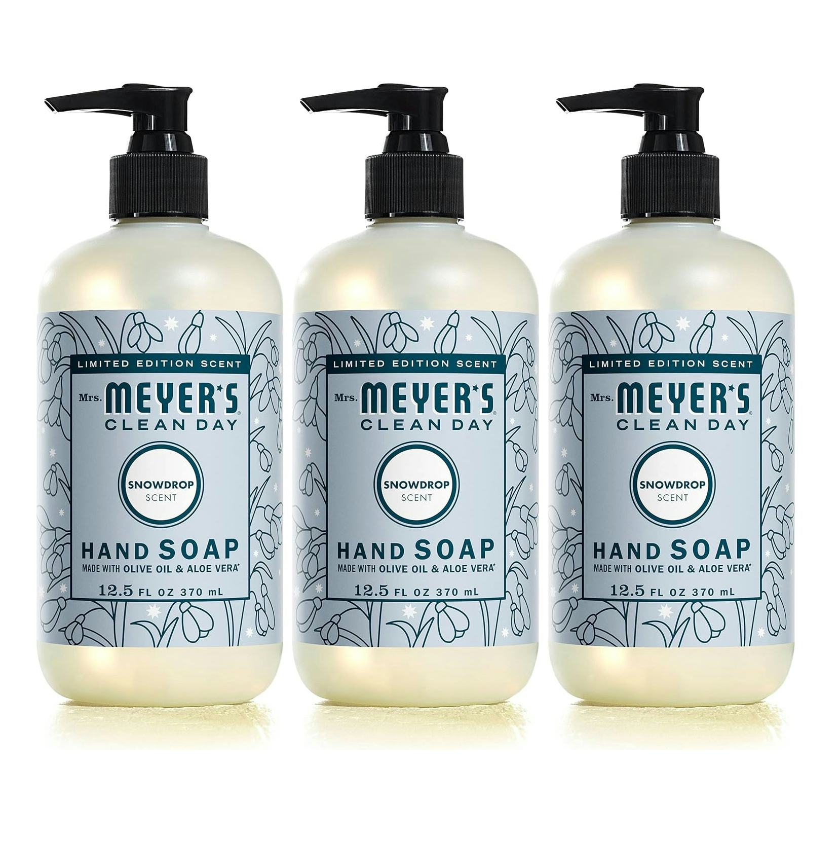  MRS. MEYER'S CLEAN DAY Hand Soap (3-Pack)