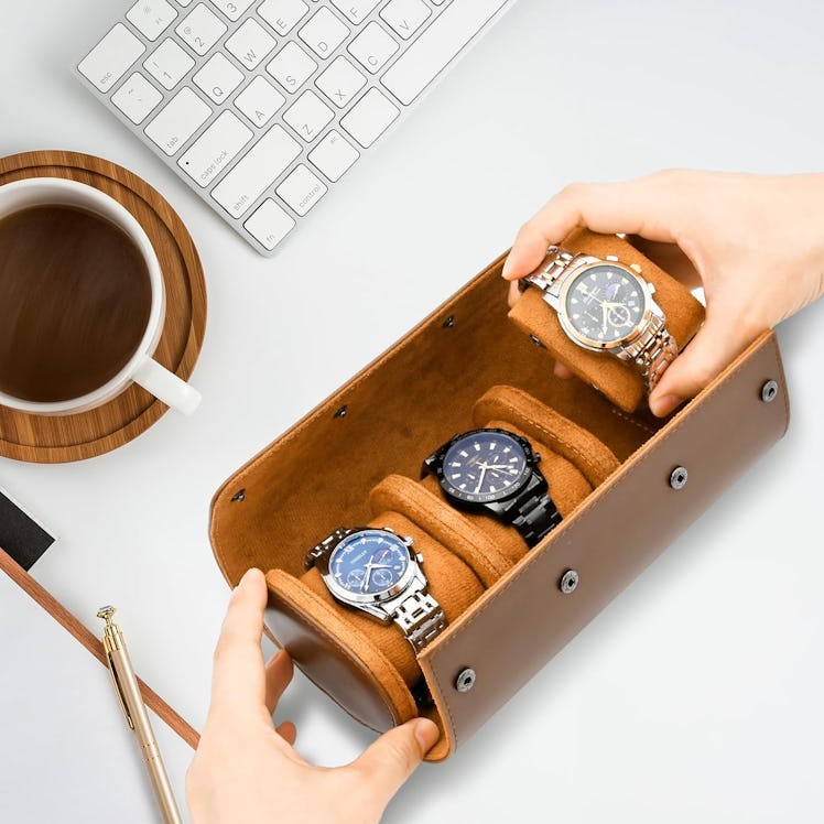 ROSELLE Watch Roll Travel Case