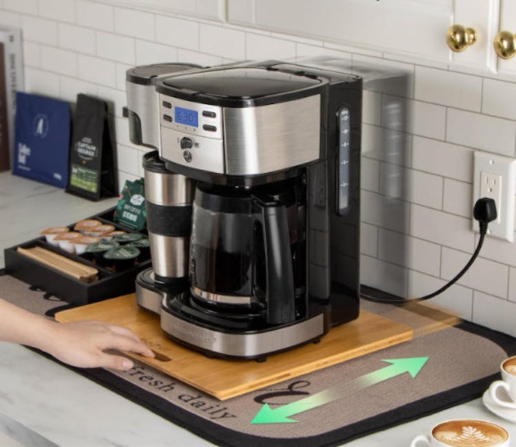 ANBOXIT Bamboo Appliance Slider